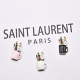 10pcs Flower Tea Cup Enamel Charms DIY Jewelry Making Charms