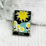 10pcs Tarot Cards Acrylic Charms Game Sun Moon Pendant DIY Jewelry Making