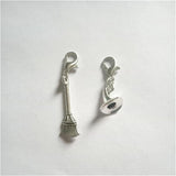 3pcs/set Witch Broom Hat Zipper Friendship Gift DIY Halloween Jewelry