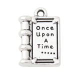 Alloy Book Shape Charms Once Upon a Time Jewelry DIY Charms 12*18mm 20pcs