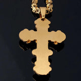 Stainless Lucky Pendant for Men Christian Necklace
