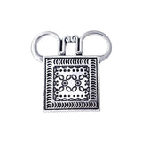 Religious Wicca Soul Lock Pendant Amulet Jewelry