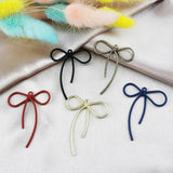 10pcs Big Size Spray Paint Bow Metal Charms Pendants for DIY Jewelry