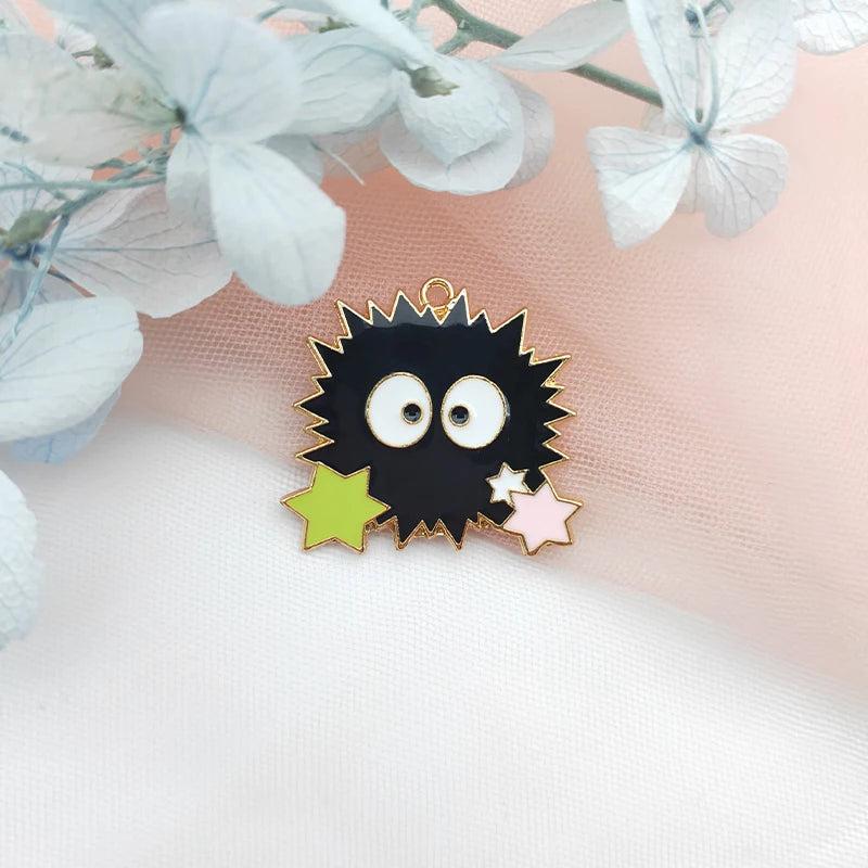 10pcs Cartoon Anime Charms Pendant DIY Earrings Keychain Necklace Jewelry