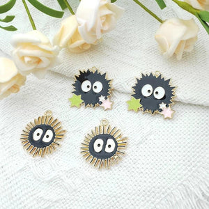 10pcs Cartoon Anime Charms Pendant DIY Earrings Keychain Necklace Jewelry