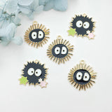 10pcs Cartoon Anime Charms Pendant DIY Earrings Keychain Necklace Jewelry