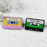 10pcs Magnetic Tape Acrylic Charms DIY Jewelry Earring Keychain Pendant 41*26MM