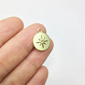 20pcs 13mm Zinc Alloy Tiny Hexagram Necklace Earring Bracelet DIY
