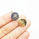 20pcs 13mm Zinc Alloy Tiny Hexagram Necklace Earring Bracelet DIY