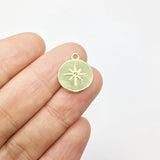 20pcs 13mm Zinc Alloy Tiny Hexagram Necklace Earring Bracelet DIY