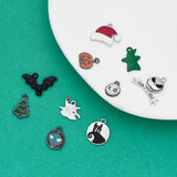 Jack Sally Nightmare Charm Halloween Enamel Pendant