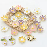Mini Flowers Charms 10pcs/lot for Jewelry Making
