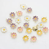Mini Flowers Charms 10pcs/lot for Jewelry Making