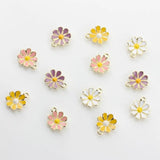 Mini Flowers Charms 10pcs/lot for Jewelry Making