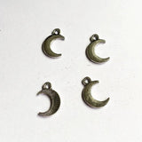 60pcs Moon Charms Pendants DIY Jewelry Making Supplies
