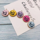 Love Smile Charm Pendant for DIY Jewelry Making
