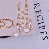 20pcs Music Enamel Metal Charms for DIY Jewelry Making