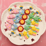 10pcs Resin Star Moon Cloud Charm Pendant for DIY Making