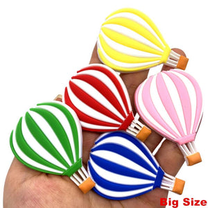 10PCS Silicone Hot Air Balloon for DIY Pendant Jewelry Scrapbook