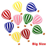 10PCS Silicone Hot Air Balloon for DIY Pendant Jewelry Scrapbook