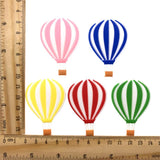 10PCS Silicone Hot Air Balloon for DIY Pendant Jewelry Scrapbook