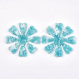 2Pcs Flower Pendants for DIY Jewelry Making