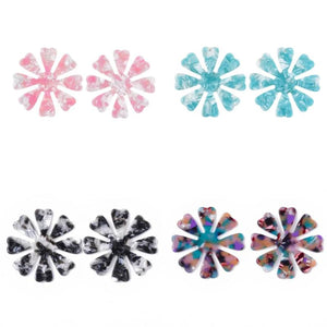 2Pcs Flower Pendants for DIY Jewelry Making