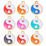 20pcs Enamel Heart Charm for Jewelry Making Necklace Bracelet Pendants