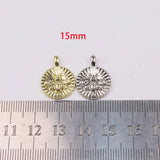 20pcs Bee Plated Women's Girls Zinc Charms Pendant DIY Necklace