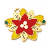 10pcs Enamel Cactus Charms Pendant Jewelry Making DIY Earrings