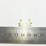 20pcs 10mm Polished Star Beads for Necklace and Bracelet DIY in 2 Colors