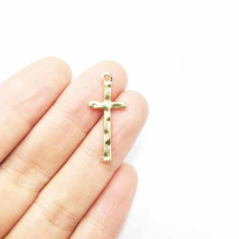 20pcs Zinc Alloy Hammer Cross Necklace,Earring Bracelet DIY