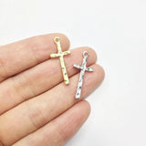 20pcs Zinc Alloy Hammer Cross Necklace,Earring Bracelet DIY