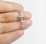 20pcs Zinc Alloy Hammer Cross Necklace,Earring Bracelet DIY