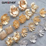 18k Plated Rhodium Stud Earring DIY Jewelry Making 10pcs/lot