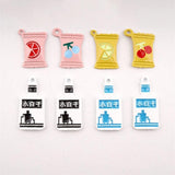 10pcs Cherry Lemon Candy Charm DIY Jewelry Making