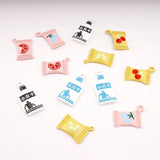 10pcs Cherry Lemon Candy Charm DIY Jewelry Making