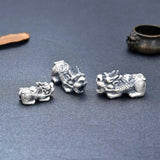 2Pcs Pixiu Beast Beads Lucky Bead Bracelet Decoration