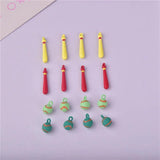10pcs Baseball Bat Ball Charms DIY Jewelry Making Accessories