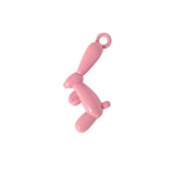 10pcs Cartoon 3D Balloon Rabbit Charms Pendant DIY Jewelry Making