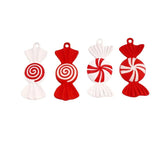 10pcs Red Sweets Candy Charm for DIY Necklace Earring