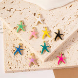 10pcs Nautical Starfish Charm DIY Jewelry Making Accessories