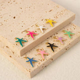 10pcs Nautical Starfish Charm DIY Jewelry Making Accessories
