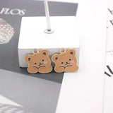 10pcs Bear Charm For DIY Necklace Earring Keychain Animal Charms