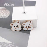10pcs Bear Charm For DIY Necklace Earring Keychain Animal Charms