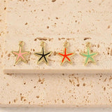 10pcs Cartoon Nautical Starfish Charm for DIY Jewelry Making
