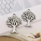 20pcs Alloy Tree Of Life Charms for DIY Necklace Earrings