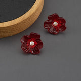 6pcs/lot 18k Plated Nickel Free Copper Zircon Earring Accessories