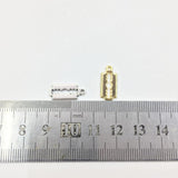 20pcs Tiny Shaving Blade Zinc Alloy Charms Pendant DIY Necklace