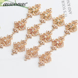 KC Gold DIY Pendant Zircon Charms Hand Made Jewelry Making